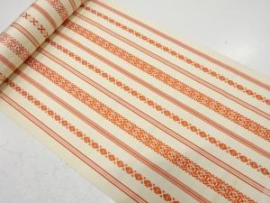 アンティーク　本場筑前博多　八寸帯地反物